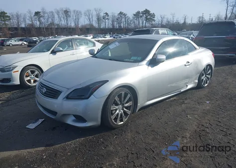 2010 Infiniti G37 z USA, uszkodzony, nr VIN JN1CV6FE0AM351427